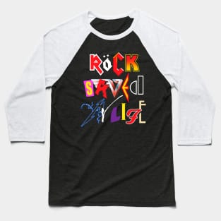 Rock Saved My Life Baseball T-Shirt